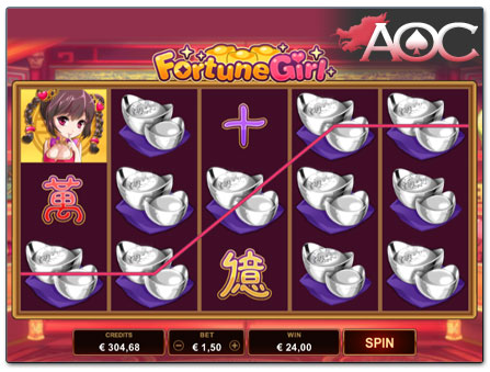 Microgaming Fortune Girl slot