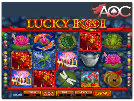 Microgaming Lucky Koi online slot