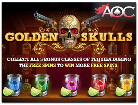 NetGame Golden Skulls free spins