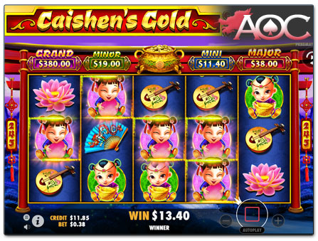 Pragmatic Play Caishen's Gold free spins