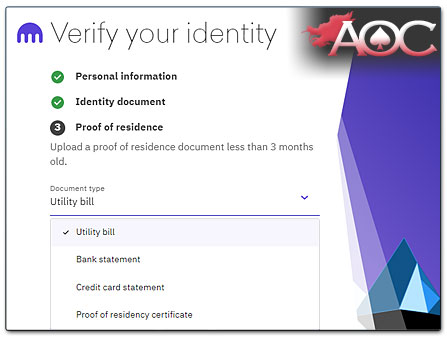 Kraken KYC verification
