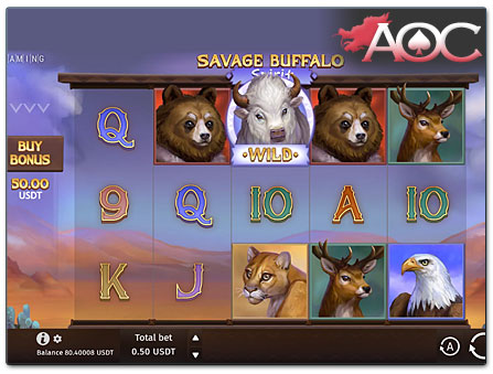 BGaming Savage Buffalo Spirit buy bonus slot