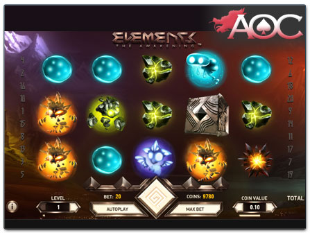 NetEnt Elements online slot