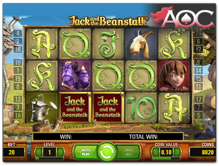 NetEnt Jack and the Beanstalk slot