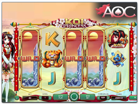 NetEnt Koi Princess slot machine