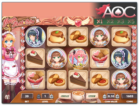 NetEnt Magic Maid Cafe slot