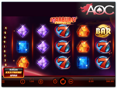 NetEnt Starburst XXXtreme slot