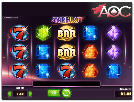 NetEnt Starburst online slot