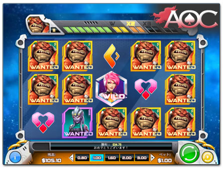 Play'n GO Iron Girl slot win