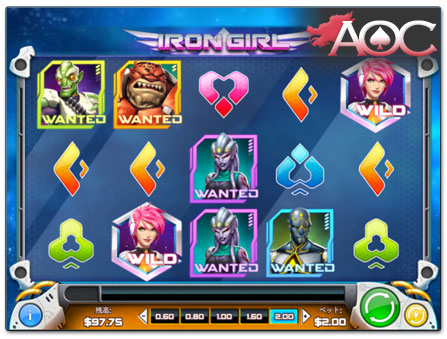 Play'n GO Iron Girl slot