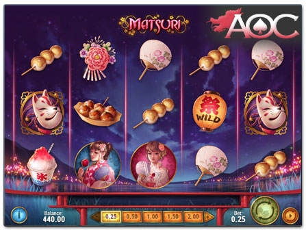 Play'n GO Matsuri free spins