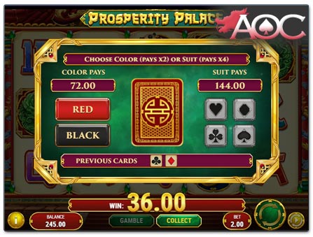 Play'n GO Prosperity Palace gamble