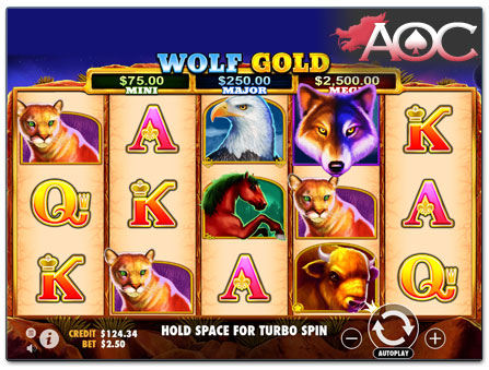 Pragmatic Play Wolf Gold