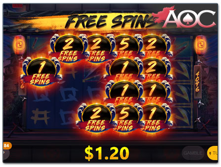 Red Tiger Ninja Ways slot free spins