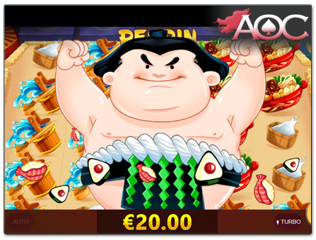 Red Tiger Sumo Spins slot respins