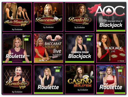 Live Dealer Casino Games