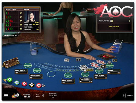 Microgaming Live Dealer Blackjack